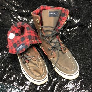 Flannel Sperrys